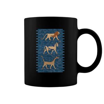 Ishtar Gate Animals Babylon Coffee Mug | Mazezy