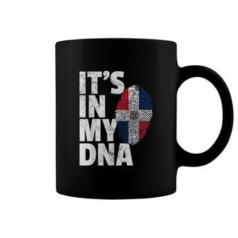 It Is In My Dna Dominican Republic Flag Coffee Mug | Mazezy