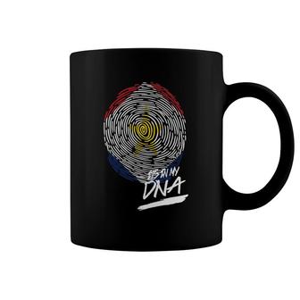It Is In My Dna Saba Baby Proud Country Flag Coffee Mug | Mazezy