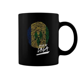 It Is In My Dna Saint Vincent Baby Proud Country Flag Coffee Mug | Mazezy