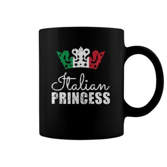 Italian Princess Italy Flag Proud Heritage Coffee Mug | Mazezy
