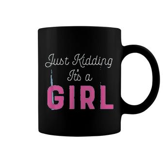 Its A Girl Baby Shower Coffee Mug | Mazezy