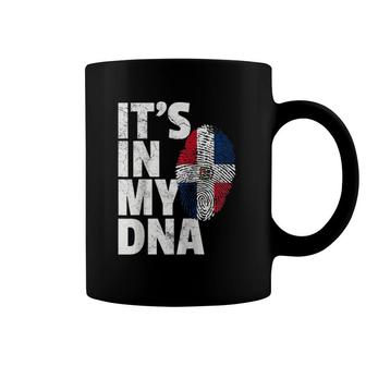 It's In My Dna Dominican Republic Flag Official Pride Gift Raglan Baseball Tee Coffee Mug | Mazezy