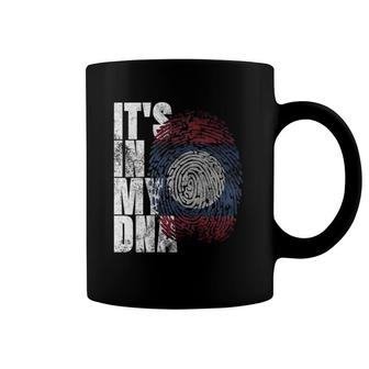 It's In My Dna Laotian Lao Asia Asian Gifts Laos Flag Coffee Mug | Mazezy