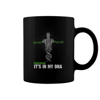 It's In My Dna Nigerian Flag Nigeria Gift Premium Coffee Mug | Mazezy