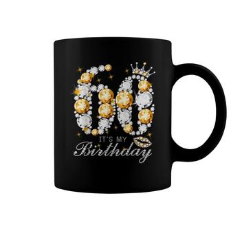 It's My 60Th Birthday Queen 60 Years Old Shoes Crown Diamond Coffee Mug - Seseable