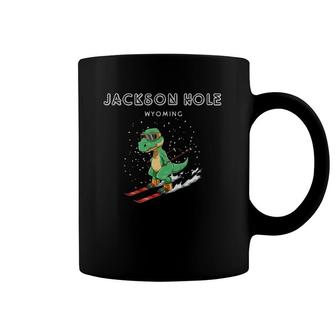 Jackson Hole Wyomingrex Ski Gift Coffee Mug | Mazezy