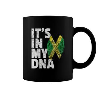 Jamaica Flag Jamaican Pride Dna Coffee Mug | Mazezy
