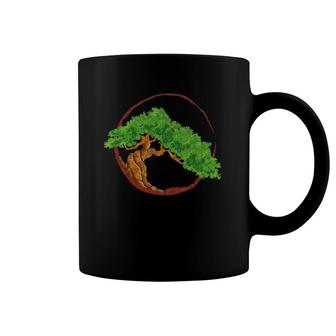 Japanese Garden Nature Bonsai Tree Coffee Mug | Mazezy
