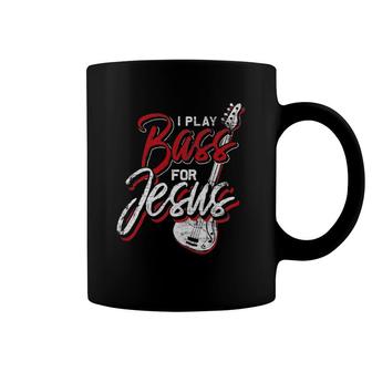 Jesus Bassist Christian Bass Player Bass Guitar Coffee Mug | Mazezy
