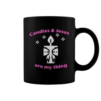 Jesus Candle Making Making Candle Make Coffee Mug | Mazezy