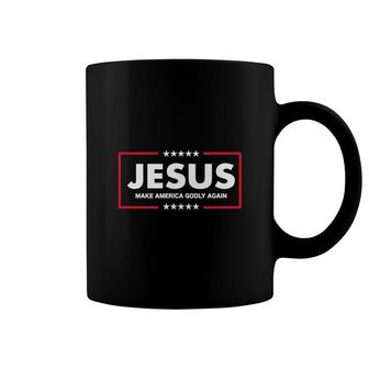 Jesus Make America Godly Again Coffee Mug - Thegiftio UK