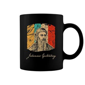 Johannes Gutenberg Printer Blacksmith Retro Coffee Mug | Mazezy