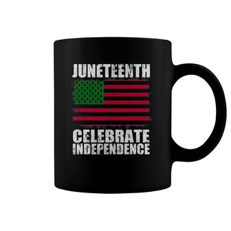 Juneteenth African Flag Black Independence Gift Coffee Mug | Mazezy