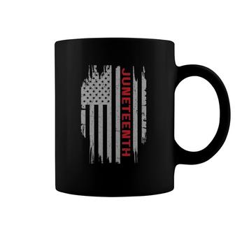 Juneteenth American Flag Usa Coffee Mug | Mazezy