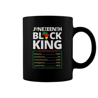 Juneteenth Black King Melanin Dad Fathers Day Men Father Fun Coffee Mug | Mazezy
