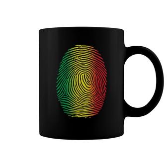 Juneteenth Fingerabdruck Afrika American Proud Schwarz Coffee Mug | Mazezy