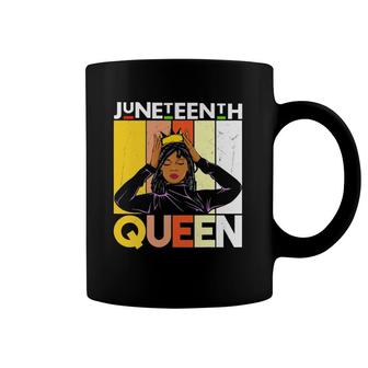 Juneteenth Queen Melanin Women Brown Skin Black Girl Magic Coffee Mug