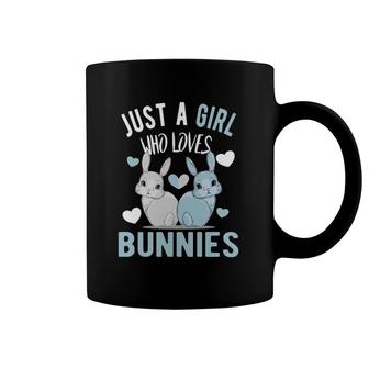 Just A Girl Who Loves Bunnies Bunny Mom Coffee Mug | Mazezy