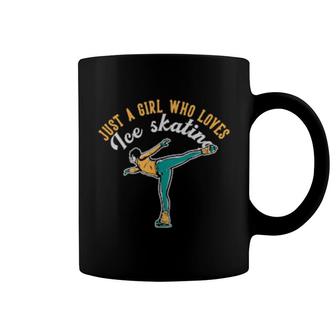 Just A Girl Who Loves Ice Skating Coffee Mug | Mazezy