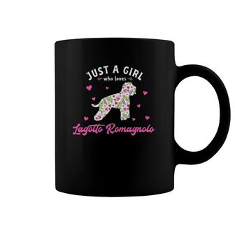 Just A Girl Who Loves Lagotto Romagnolo Coffee Mug | Mazezy