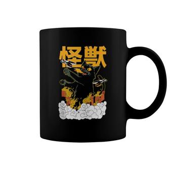 Kaiju Monster Cat Casual Coffee Mug | Mazezy