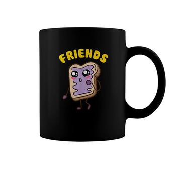 Kawaii Peanut Butter Jelly Best Friends Matching Cute Coffee Mug - Seseable
