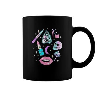 Kawaii Witch Creepy Cute Graphic Coffee Mug | Mazezy