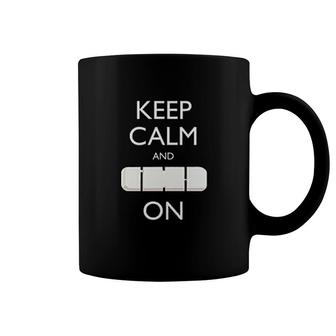 Keep Calm And Carry On Coffee Mug | Mazezy