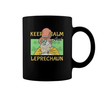 Keep Calm And Leprechaun St Patrick's Day Version Coffee Mug | Mazezy
