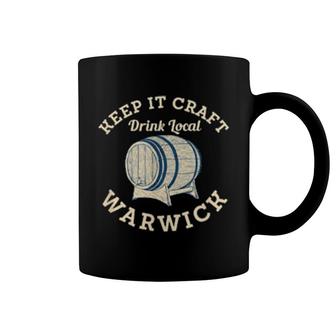 Keep It Craft Drink Local Warwick Craft Beer Rhode Island Coffee Mug | Mazezy