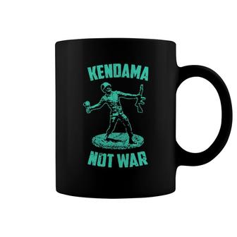 Kendama Toy Soldier Kendama Not War Peace Through Kendama Coffee Mug | Mazezy