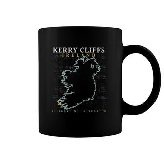 Kerry Cliffs Ireland Map Of Ireland Coffee Mug | Mazezy