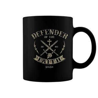 Kerusso Defender Of The Faith Coffee Mug | Mazezy