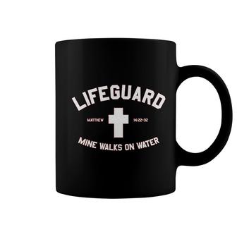 Kerusso My Lifeguard Walks On Water Coffee Mug | Mazezy