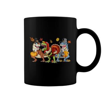 Kids Boys Girls Thanksgiving Trex Turkey Son 2021 Coffee Mug | Mazezy