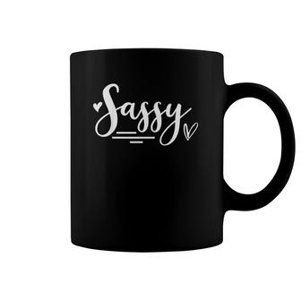 Kids Classy With Side Of Sassy Mommy And Me Matching Outfits Coffee Mug | Mazezy