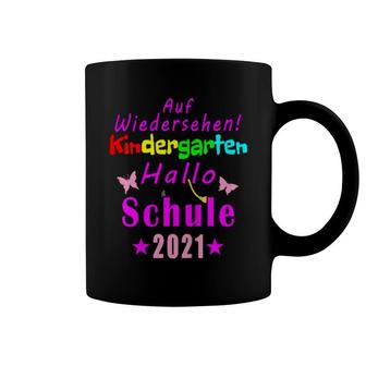 Kids Goodbye Nursery Hello School 2021 Girl Coffee Mug | Mazezy