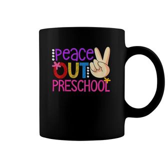Kids Kids Peace Out Preschool Class Of 2021 Graduation Funny Coffee Mug | Mazezy