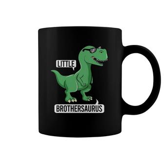 Kids Little Brothersaurus Rex Toddler Boy Dinosaur Dino Brother Coffee Mug | Mazezy
