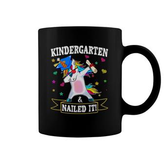 Kindergarten Nailed It Dab Unicorn Class Of 2021 Graduation Coffee Mug | Mazezy