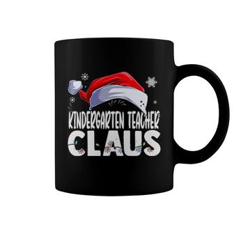 Kindergarten Teacher Santa Claus Christmas Matching Costume Coffee Mug | Mazezy