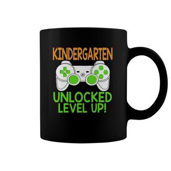Kindergarten Unlocked Level Up Back To School Coffee Mug | Mazezy