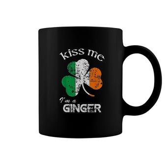 Kiss Me I Am A Ginger St Patricks Day Costume Gift Coffee Mug - Thegiftio