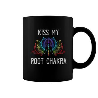 Kiss My Root Chakra Yogi Coffee Mug | Mazezy