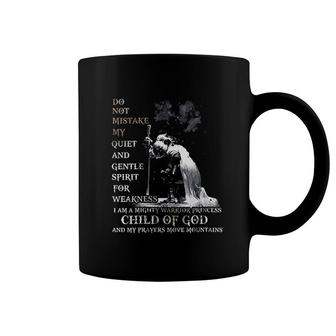 Knight Templar I Am A Child Of God A Warrior Of Christ Coffee Mug | Mazezy