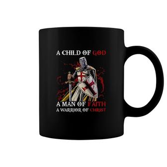 Knights Templar A Child Of God A Man Of Faith Coffee Mug | Mazezy