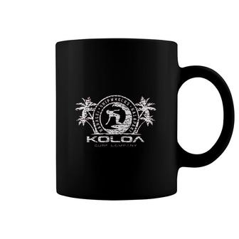 Koloa Surfer Girl Logo In Regular Big Tall Coffee Mug - Seseable