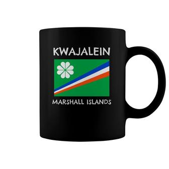Kwajalein Marshall Islands Kwaj Flag Coffee Mug | Mazezy