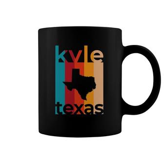 Kyle Texas Souvenirs Retro Tx Coffee Mug | Mazezy